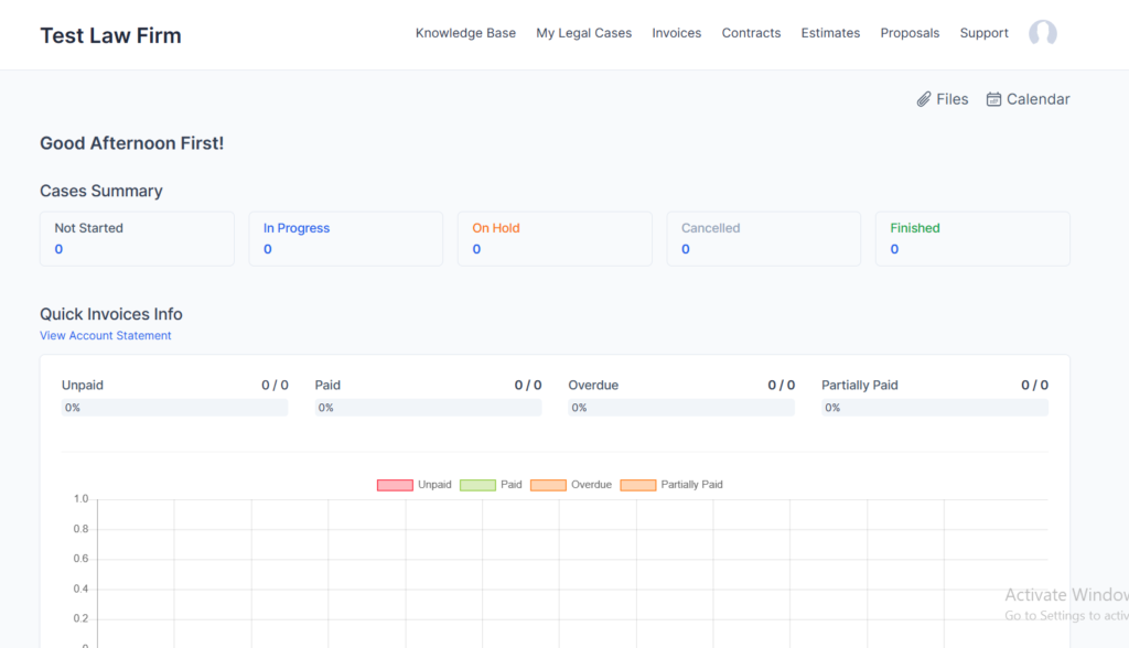 Client Portal LCMS