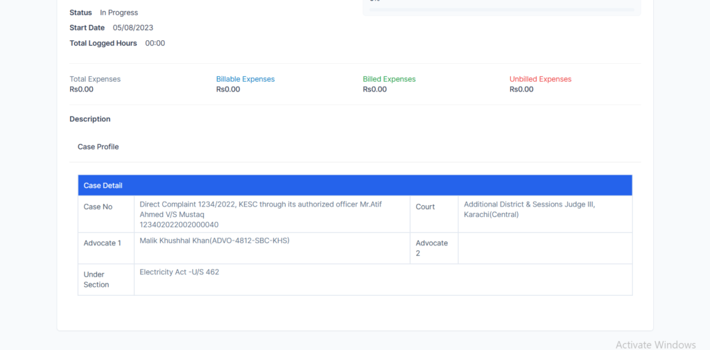 Client Portal LCMS by Solicitors.pk